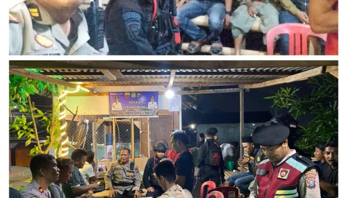 Patroli KRYD Gabungan Sisir Belawan, Antisipasi Premanisme dan Tawuran hingga Dini Hari