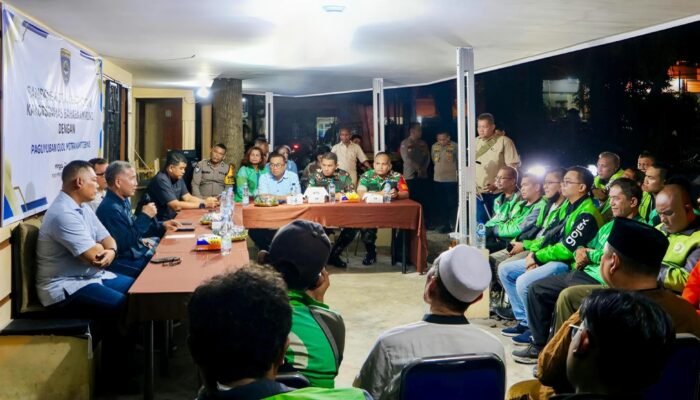 Ngopi Kamtibmas Bersama Ojol di Medan, Baharkam Polri Perkuat Sinergi Warga Jaga Keamanan Lingkungan