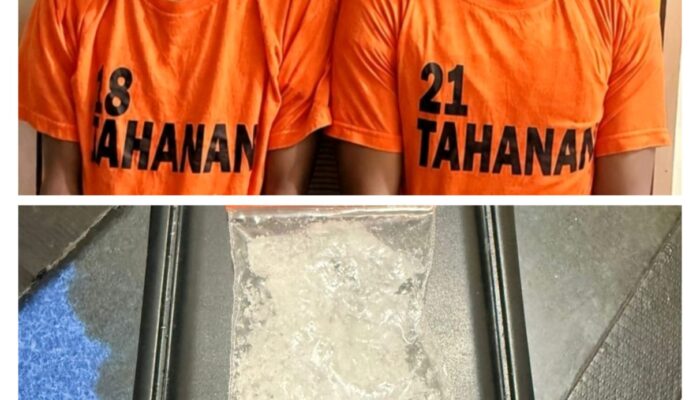 Polres Binjai Bongkar Peredaran Sabu, Dua Pengedar Diciduk Lewat Operasi Penyamaran