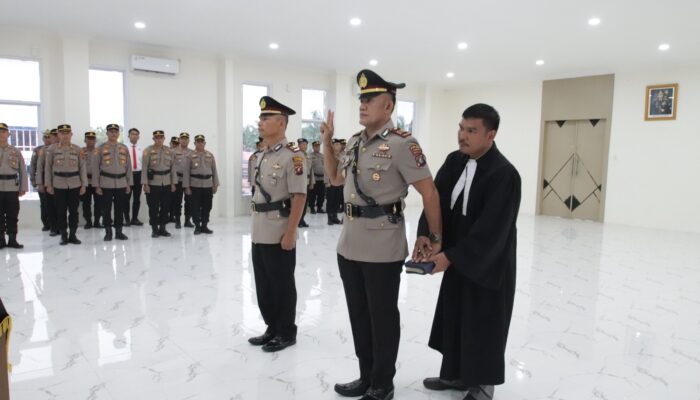 Kasat Polairud Polres Sergai Resmi Berganti, AKBP Jhon Sitepu Tekankan Profesionalisme dan Pelayanan Humanis