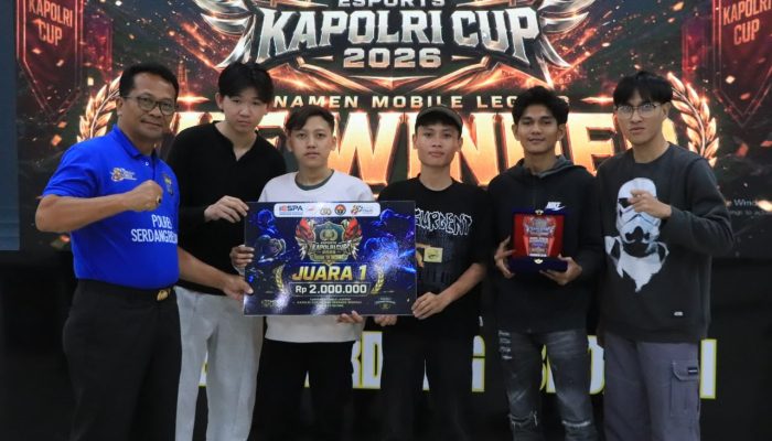 Polres Sergai Cetak Bibit Atlet Digital, Team GAMA Juarai Kapolres Cup 2026 Road to Kapolri Cup