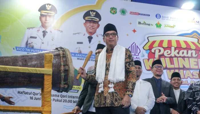 Buka Pekan KHAS V 2026, Rico Waas: Ini Bukan Bazar Biasa, Harus Tonjolkan Ikon Khas Kuliner Medan