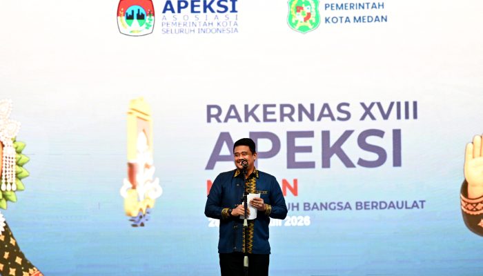 Di hadapan Peserta APEKSI, Bobby Nasution Tunjukkan Hasil Pembangunan Kota Medan di Eranya