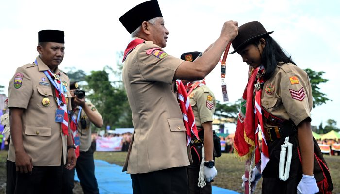 Buka Jambore Daerah XI Sumut 2026, Wagub Surya Ajak Pramuka Jadi Teladan dan Generasi Pembawa Solusi