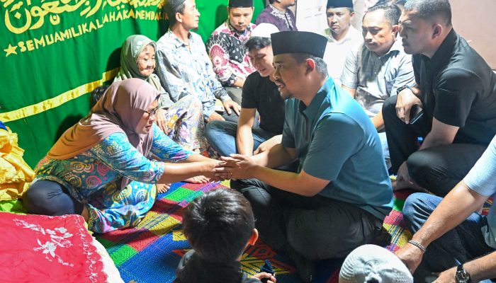 Melayat ke Rumah Duka Nelayan di Nias Selatan, Bobby Nasution Kuliahkan dan Siapkan Pekerjaan untuk Anak Almarhum