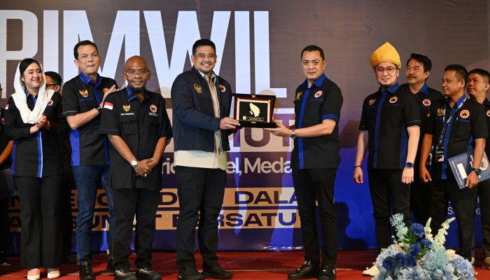 Gubernur Bobby Nasution Ajak Kader GP Nasdem Perkuat Nasionalisme dan Perangi Narkoba