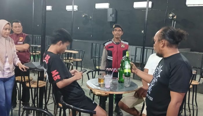 Respons Cepat Laporan Mahasiswa, Satres Narkoba Polres Sergai Razia THM Captain America