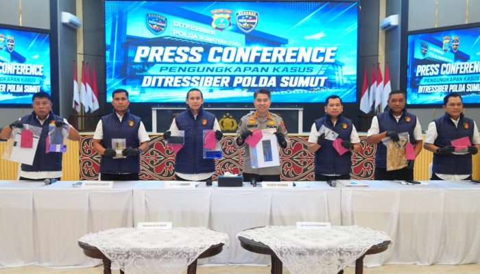 Polda Sumut Bongkar Sindikat Penipuan Lelang Mobil Online, Empat Pelaku Dibekuk Ditressiber