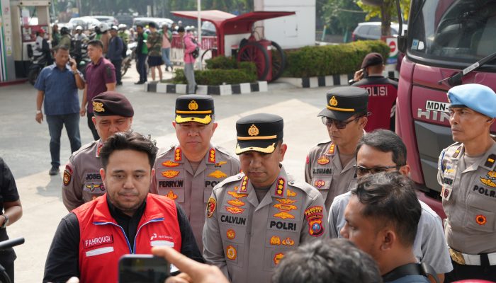 Polda Sumut dan Polrestabes Medan Perketat Pengawalan Distribusi BBM, Penyaluran di SPBU Dipastikan Aman dan Tertib