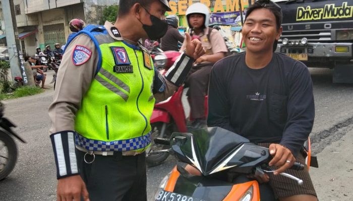 Polres Sergai Mulai Tilang Manual 30 Juli, Tujuh Pelanggaran Kasat Mata Jadi Sasaran