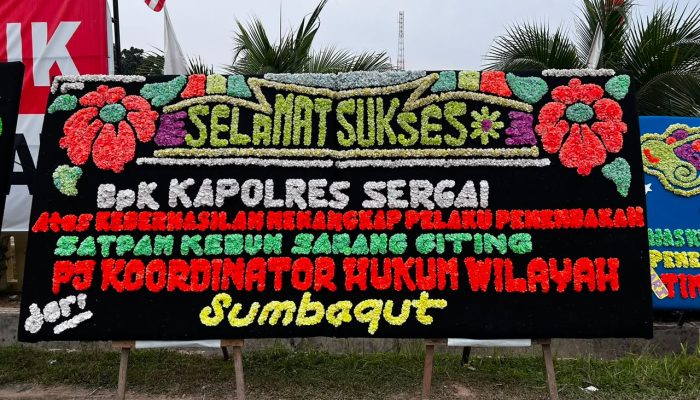 PTPN IV Apresiasi Polres Sergai Usai Tangkap DPO Penembakan Security Kebun Sarang Giting