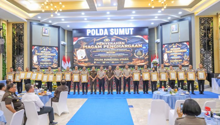 Kapolda Sumut Apresiasi Satker Berprestasi, Dorong Penguatan Integritas dan Pelayanan Publik