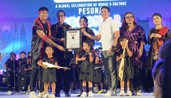 Ribuan Warga Padati Pesona Colorful Medan, Pecahkan Rekor Dunia Permainan Kulcapi