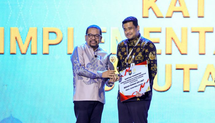 Bobby Nasution Terima Penghargaan, Sumut Terbaik I Implementasi Program 3 Juta Rumah
