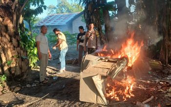 Polres Sergai Musnahkan Lapak Narkoba di Dusun Berkah, Warga Apresiasi Tindakan Tegas Aparat