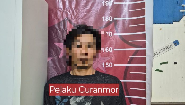 Kurang dari 6 Jam, Pelaku Curanmor Dibekuk Polsek Kotarih di Tebing Tinggi