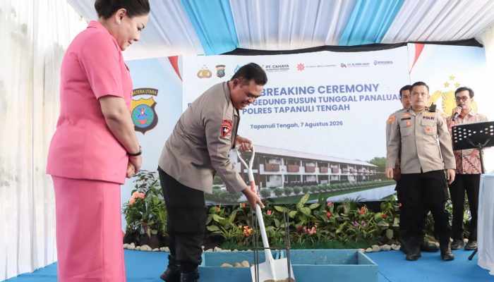 Kunker ke Tapteng, Kapolda Sumut Pastikan Rusun Polres Rampung 6 Bulan