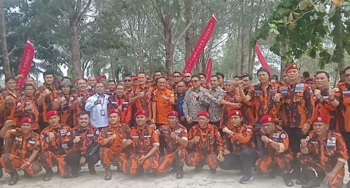 MPW Pemuda Pancasila Sumut Hijaukan Pantai Romantis Sergai, Tanam Pohon untuk Jaga Pesisir