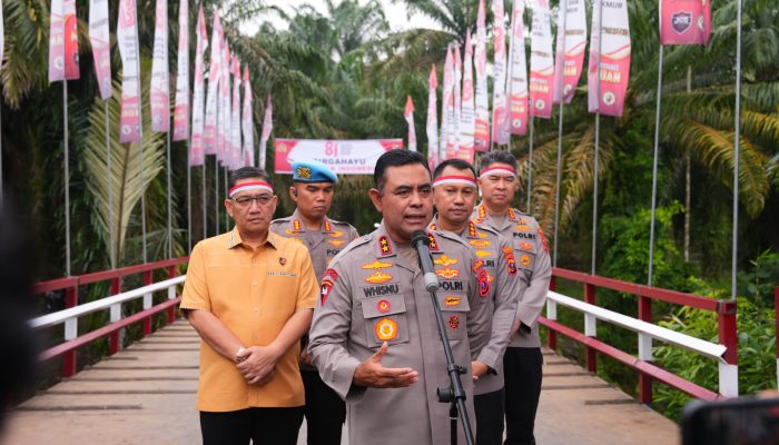 Polda Sumut Revitalisasi 75 Jembatan Merah Putih Presisi, Akses Warga hingga Pelosok Kini Terhubung