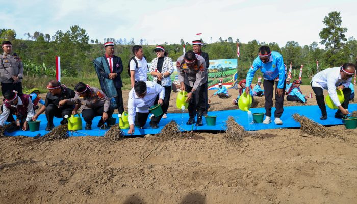Polda Sumut Garap 6,16 Hektare Lahan untuk Percepat Swasembada Bawang Putih