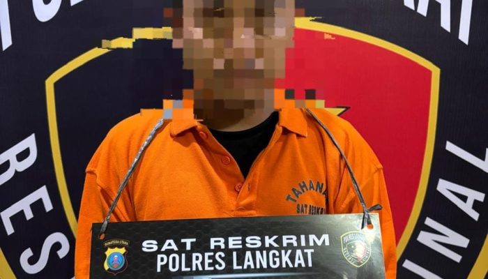 Tujuh Pelaku Curas Dibekuk Polres Langkat, Dua Sajam dan Dua Motor Disita