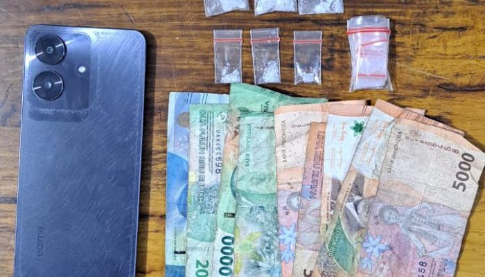 Sempat Buang Sabu Saat Dikejar Polisi, Residivis Narkoba di Pantai Cermin Kembali Dibekuk