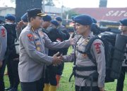 Gunung Sinabung Erupsi, 200 Personel Polisi Disiagakan untuk Antisipasi Dampak
