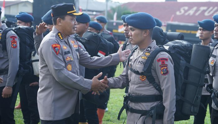 Gunung Sinabung Erupsi, 200 Personel Polisi Disiagakan untuk Antisipasi Dampak