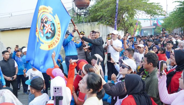 CFD Pertama di Medan Belawan, Rico Waas: Bahagia dan Sehat Harus Menjangkau Seluruh Sudut Kota Medan