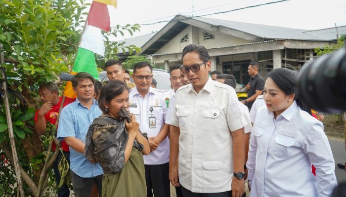 Rico Waas Tinjau Rehabilitasi 3 RTLH di Medan Tuntungan, 213 Unit Ditargetkan Rampung