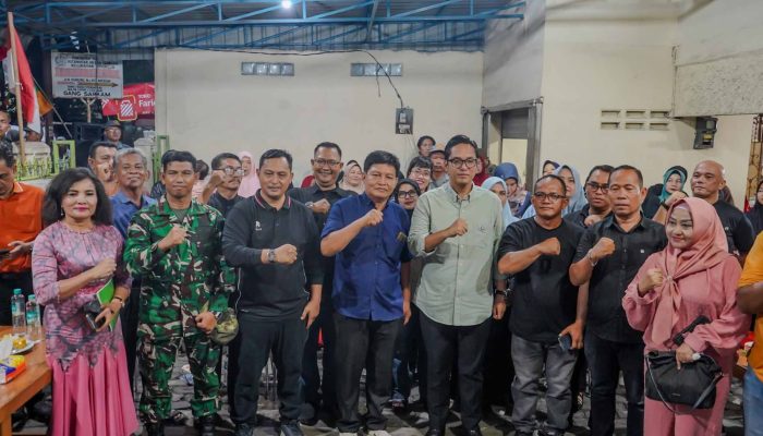Malam Minggu Bersama Warga Medan Tembung, Rico Waas Serap Aspirasi