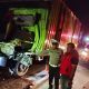 Kecelakaan Maut di Tol KM 54.700 Sergai, Truk Box Tabrak Tronton, Tiga Orang Tewas