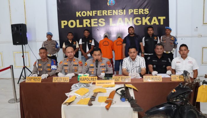 Dendam Persoalan Sawit Berujung Maut, Polisi Ringkus Dua Terduga Pelaku Pembunuhan di Kuala