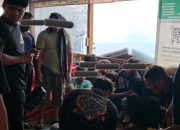 Digerebek Polisi, Delapan Orang Positif Narkoba Diamankan dari Gang Jamu Kabanjahe