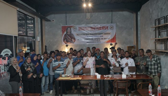 Badikenita Sitepu Ajak Nelayan dan Pemuda Medan Perkuat Nasionalisme Menuju Indonesia Emas 2045