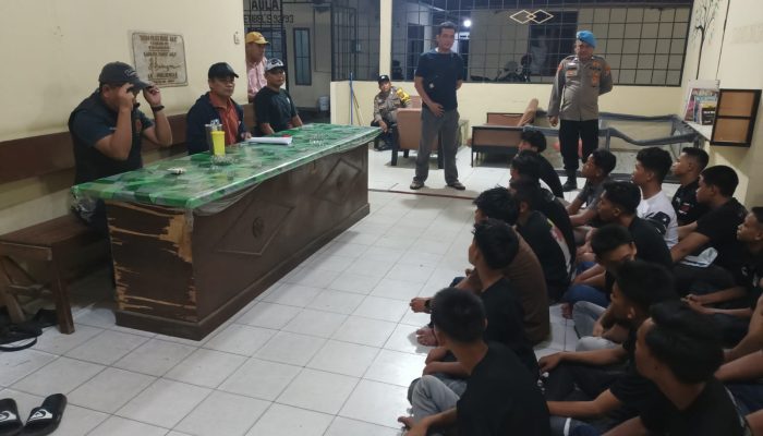 Cegah Balap Liar dan Geng Motor, Polsek Buntu Pane Amankan 21 Sepeda Motor