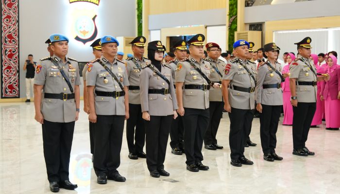 Sertijab Pejabat Polda Sumut, Kapolda Tekankan Integritas dan Kesiapan Hadapi Dinamika Kamtibmas