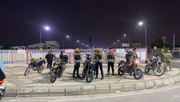 Patroli Malam Ditsamapta Polda Sumut Sasar Titik Rawan, Cegah Curat, Curas dan Curanmor di Medan