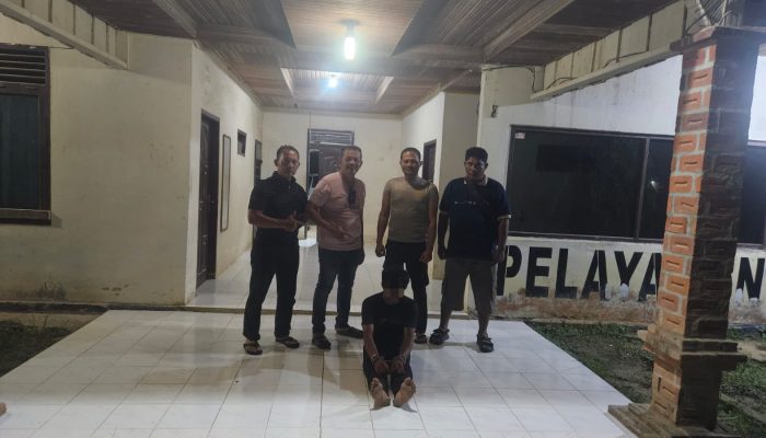 Polsek Dolok Masihul Tangkap DPO Pencuri Kompresor AC Kantor Desa Pekan Kamis hingga ke Riau