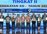 Tutup PKN Tingkat II Angkatan XII, Wagub Sumut Tekankan Kepemimpinan Adaptif dan Integritas