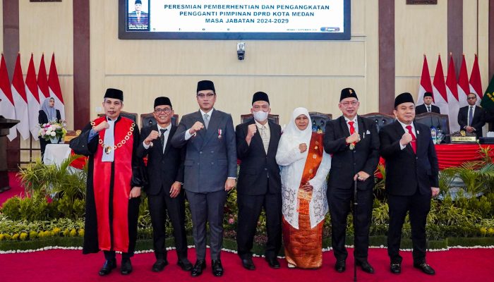 Pimpinan DPRD Medan Berganti, Rico Waas Dorong Sinergi Eksekutif-Legislatif