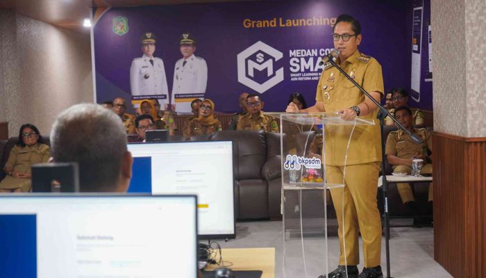 Wali Kota Medan Rico Waas Luncurkan Medan Corpu Smart