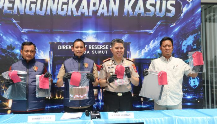 Jejak Digital Ungkap Judi Online Nextplay88, Ditressiber Polda Sumut Tangkap Dua Tersangka