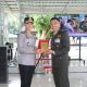 Meriahkan HUT ke-81 TNI, Polres Sergai Sambangi Kodim 0204/DS dan Brigif-7/Rimba Raya