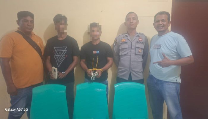 Polsek Dolok Masihul Ringkus Dua Terduga Pelaku Pembongkaran Rumah, Kerugian Korban Capai Rp25 Juta