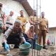Wujudkan Kepedulian Sosial, Kapolres Sergai Letakkan Batu Pertama Pembangunan Rumah Layak Huni di Perbaungan