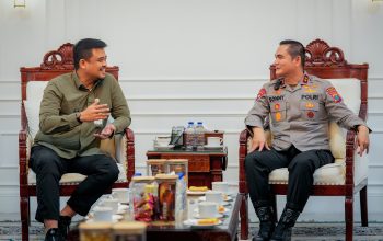 Kapolda Sumut Temui Bobby Nasution, Perkuat Sinergi Keamanan dan Pembangunan Daerah