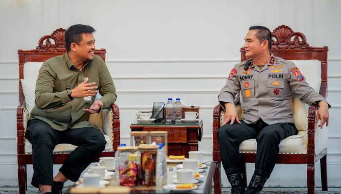 Kapolda Sumut Temui Bobby Nasution, Perkuat Sinergi Keamanan dan Pembangunan Daerah