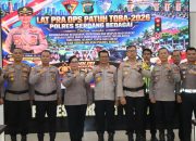 Mantapkan Kesiapan Personel, Polres Sergai Gelar Latpraops Patuh Toba 2026