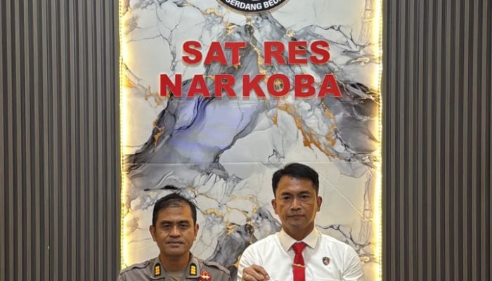 Respons Cepat Call Center 110, Satres Narkoba Polres Sergai Amankan Tiga Pria di Sei Bamban